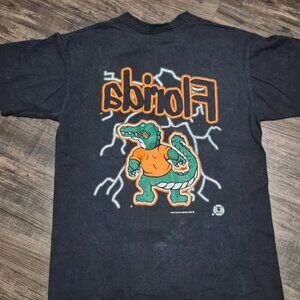 Vintage Florida Sports Fan Graphic Cotton T Shirt Tee